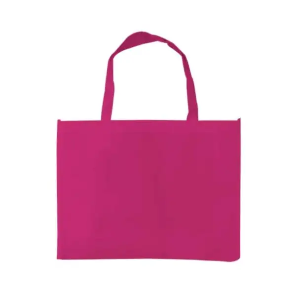 woven A4 White Non Woven Shopping Bags